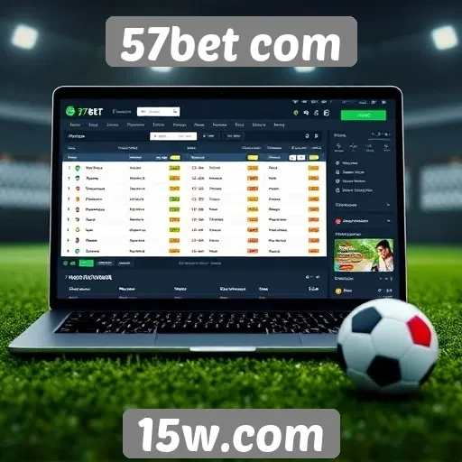 Interface do usuário do 57bet com e experiência do cliente